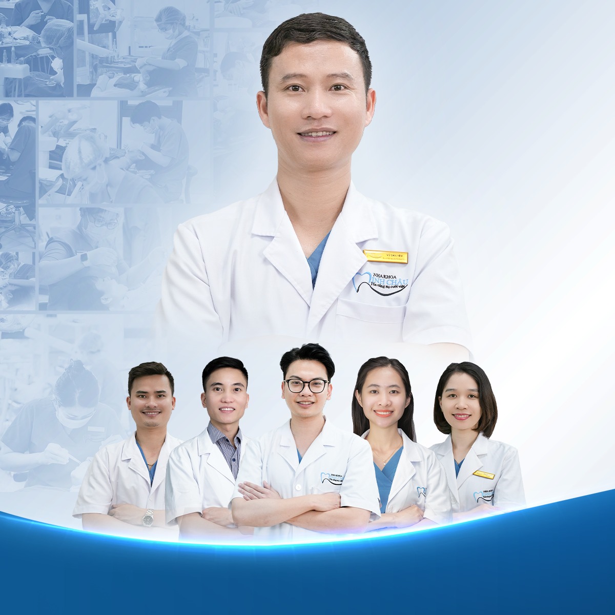 Nha khoa Minh Châu quy tụ đội ngũ y bác sĩ tài hoa, vững chuyên môn, giỏi lâm sàng