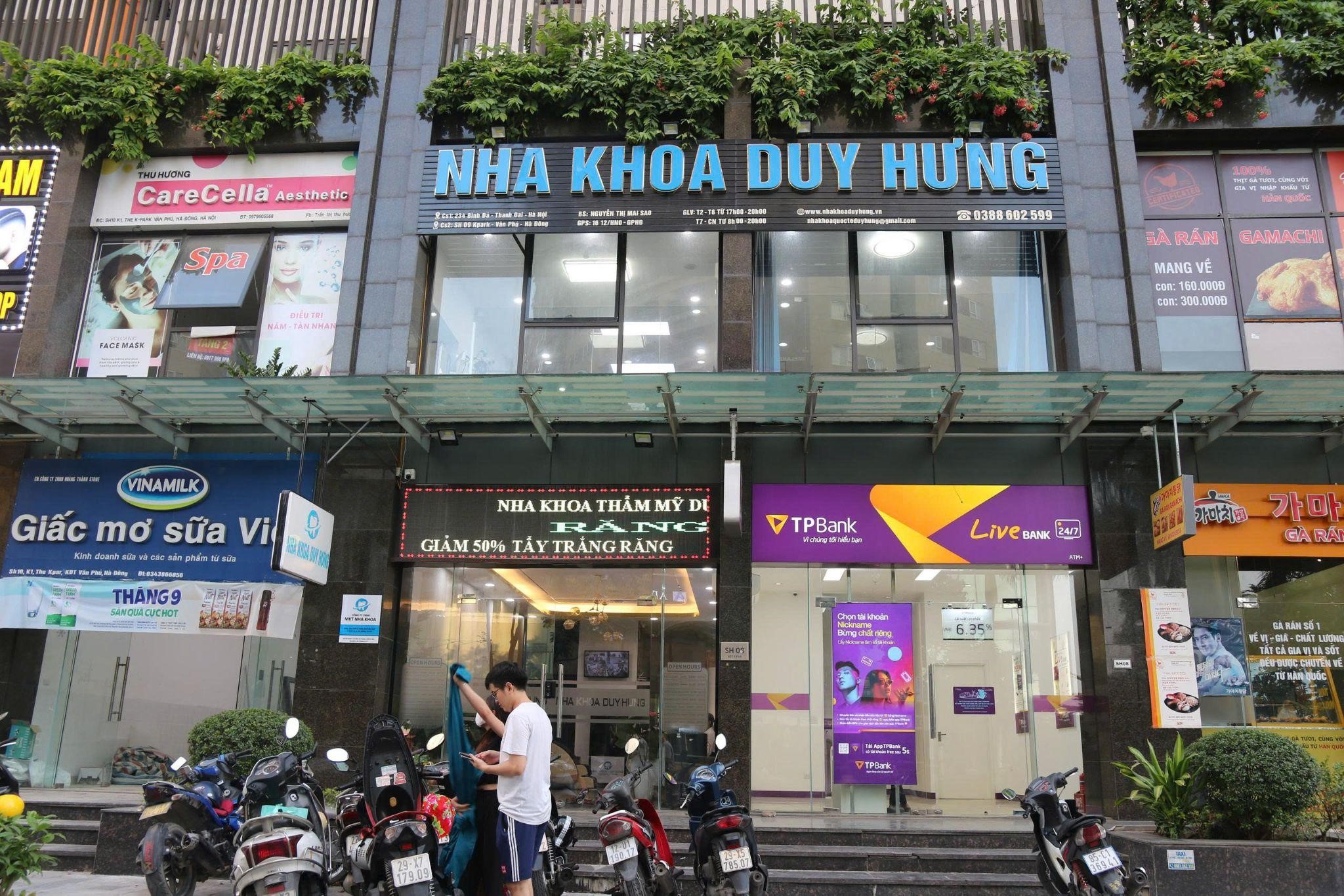 Nha khoa Duy Hưng ở Phú La (Hà Đông) gần Khu đô thị Xa La