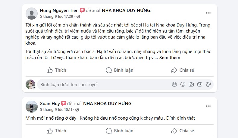 Đánh giá của khách hàng
