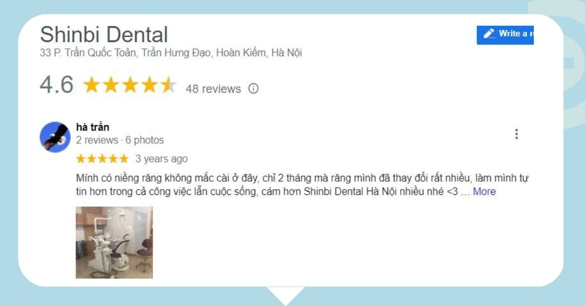 đánh giá của khách hàng