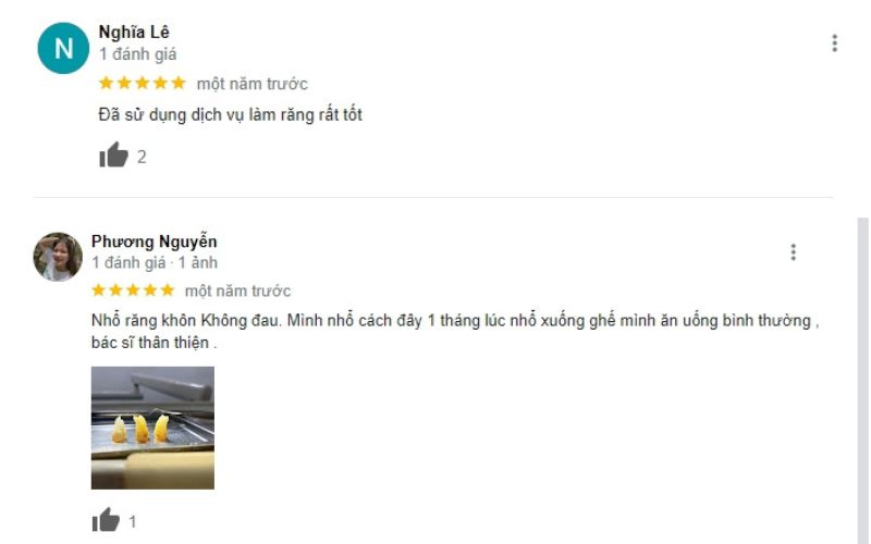 Top 3 nha khoa tại phường Tân Định Quận 1 uy tín, nên lựa chọn đánh giá của khách hàng