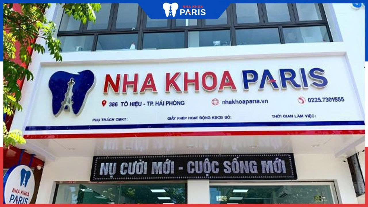 Paris là một chuỗi hệ thống nha khoa lớn hoạt động theo tiêu chuẩn Pháp
