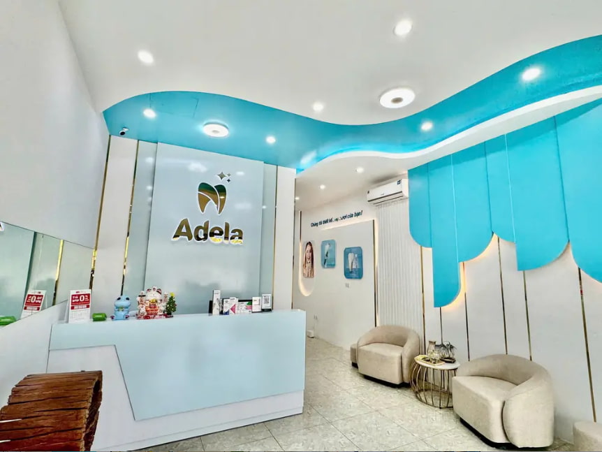 Nha khoa Adela: Điểm hẹn của nụ cười tự tin và hiện đại Phòng khám đầu tư hệ thống cơ sở vật chất khang trang