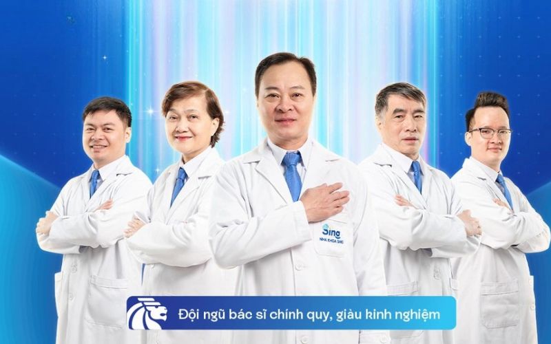 Đội ngũ bác sĩ giàu kinh nghiệm tại nha khoa SING