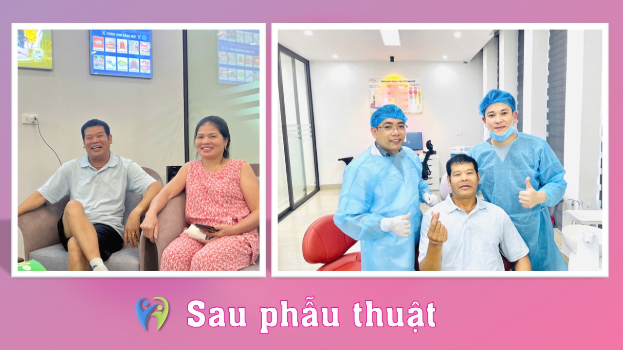 Nha khoa Ninh Hiệp: Địa chỉ được người dân Vĩnh Phúc tin tưởng Sau phẫu thuật, chú An đã có thể ăn nhẹ nhàng mà không gặp bất kỳ khó khăn nào