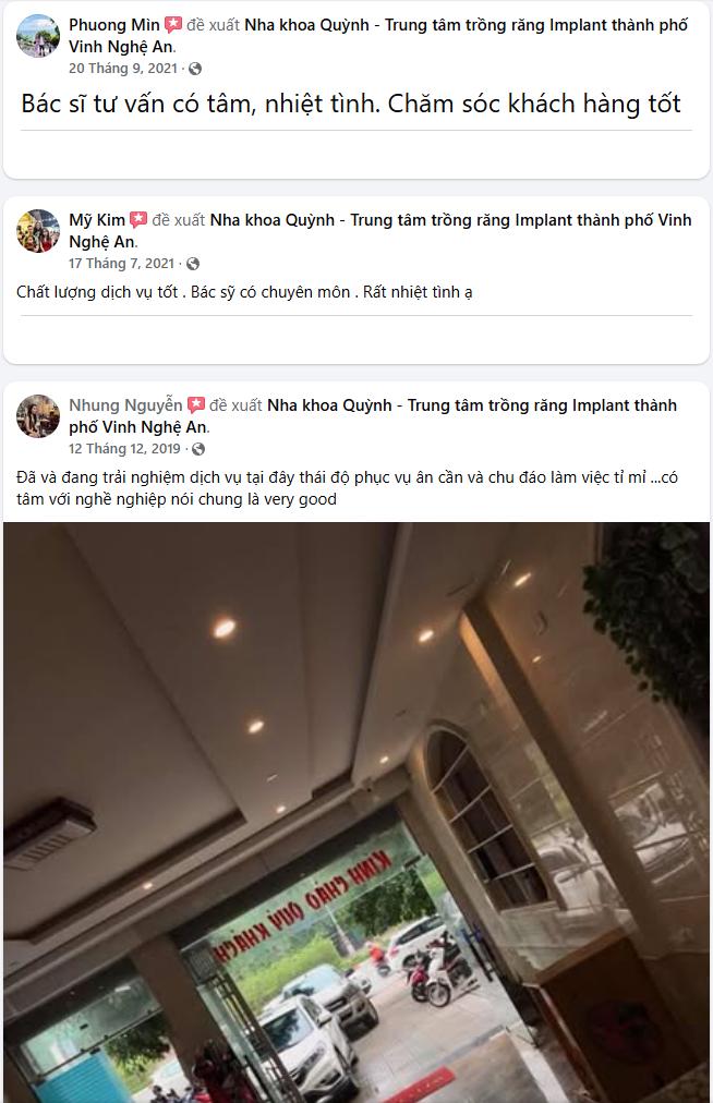 Gợi ý các nha khoa ở đường Lê Nin hiện đại chất lượng Nhận xét về nha khoa Quỳnh