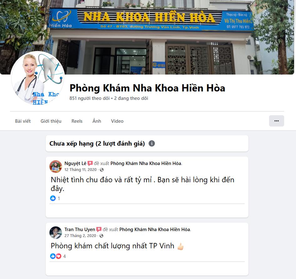 Gợi ý các nha khoa ở đường Lê Nin hiện đại chất lượng Đánh giá về Hiền Hoà