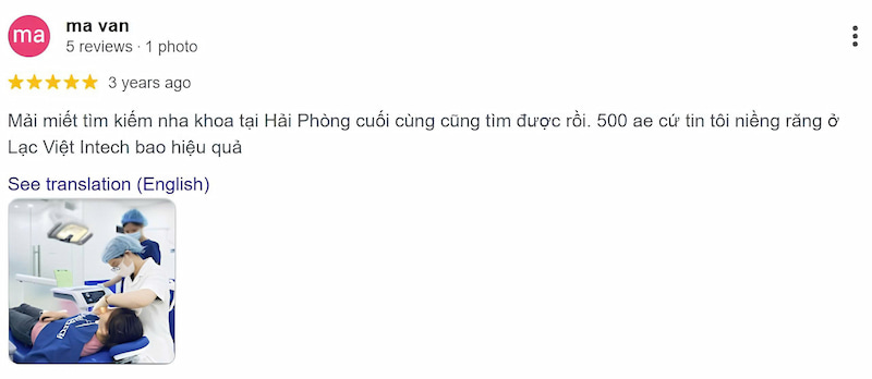 Điểm danh nha khoa ở Lê Chân dịch vụ tốt và bác sĩ tay nghề cao Đánh giá khách hàng
