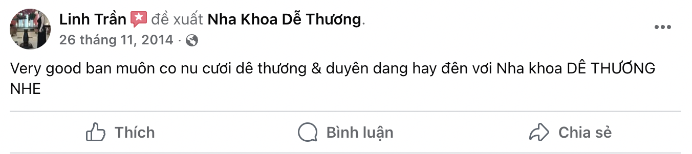Địa chỉ nha khoa ở phường Xóm Chiếu được khách hàng tin tưởng Nhận xét về nha khoa Dễ Thương