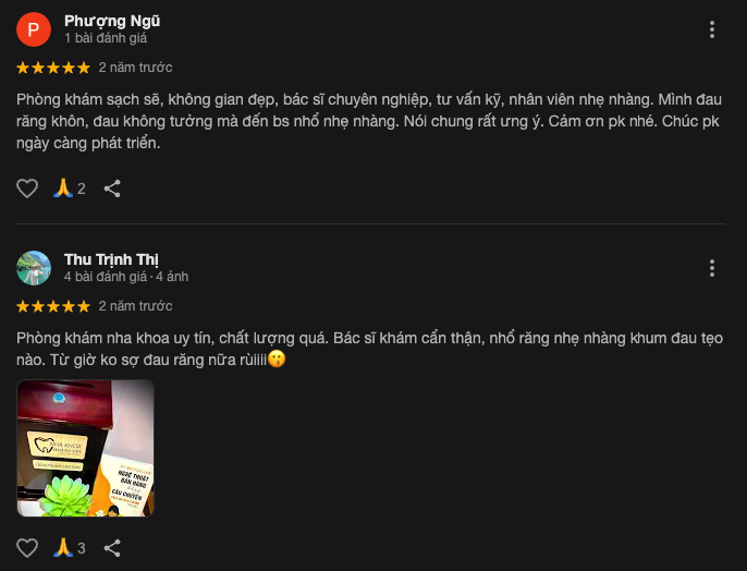 Gợi ý các nha khoa ở Thanh Chương có chi phí dịch vụ minh bạch Nhận xét về Hoàng Gia