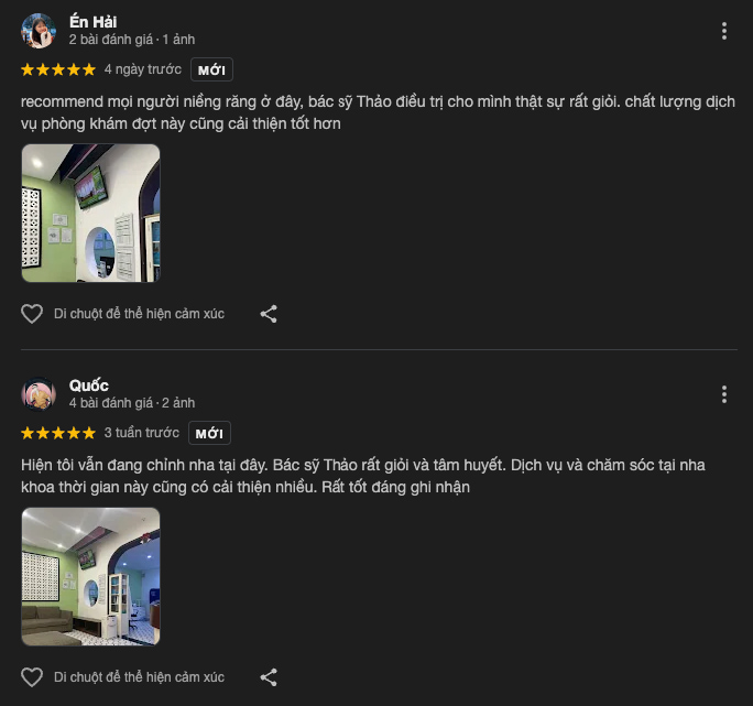 Nha khoa Smile Care Thái Hà có tốt không? Review chi tiết Nhận xét về nha khoa Smile Care