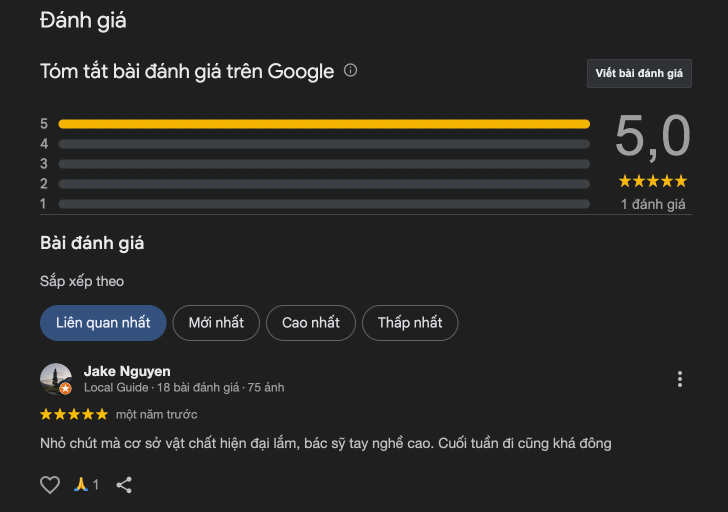 Đánh giá về Smile Hunter
