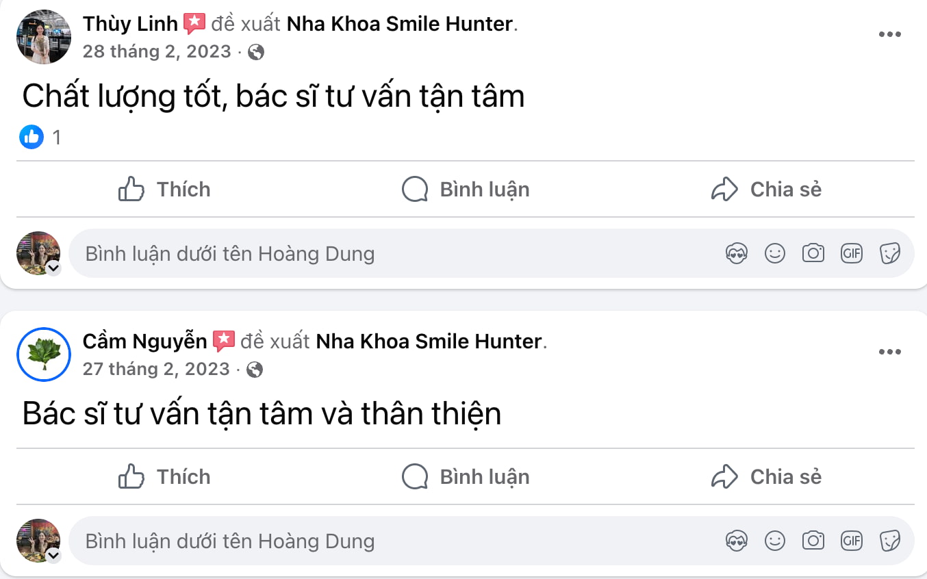Nhận xét về Smile Hunter