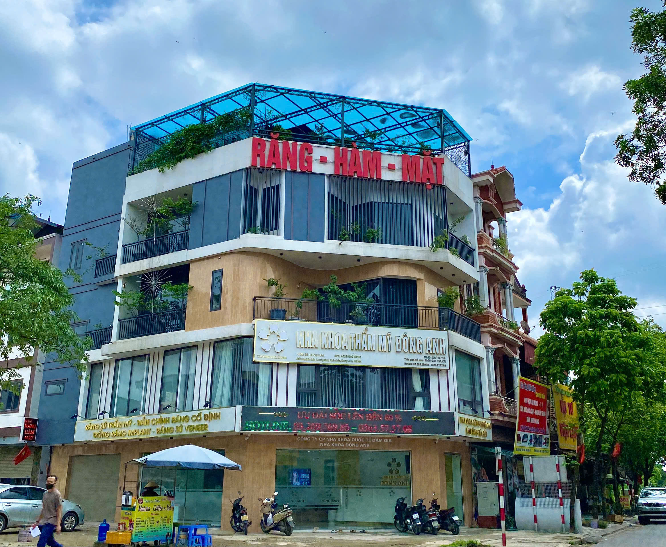 Phòng khám có vị trí dễ tìm và thuận tiện cho người dân trong khu vực