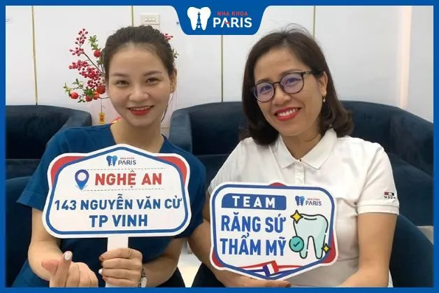 Nha khoa Paris Nghệ An không chỉ mang đến hiệu quả điều trị cao mà còn tạo dựng niềm tin vững chắc