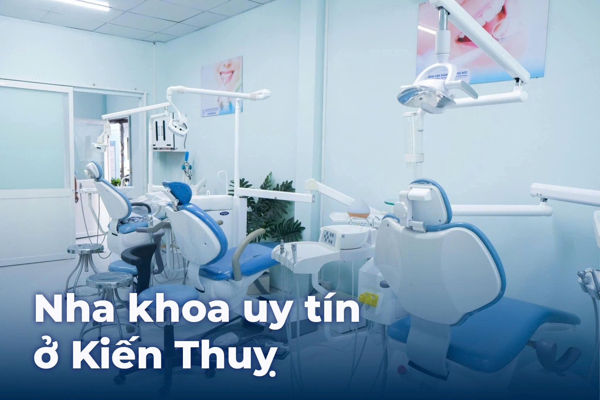 Những phòng khám nha khoa tại Kiến Thụy đã và đang khẳng định vị thế của mình bằng sự đầu tư vào vật chất, đội ngũ bác sĩ