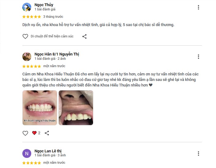 Top 7 nha khoa Đồng Nai uy tín, chất lượng và công nghệ hiện đại Đánh giá của khách hàng