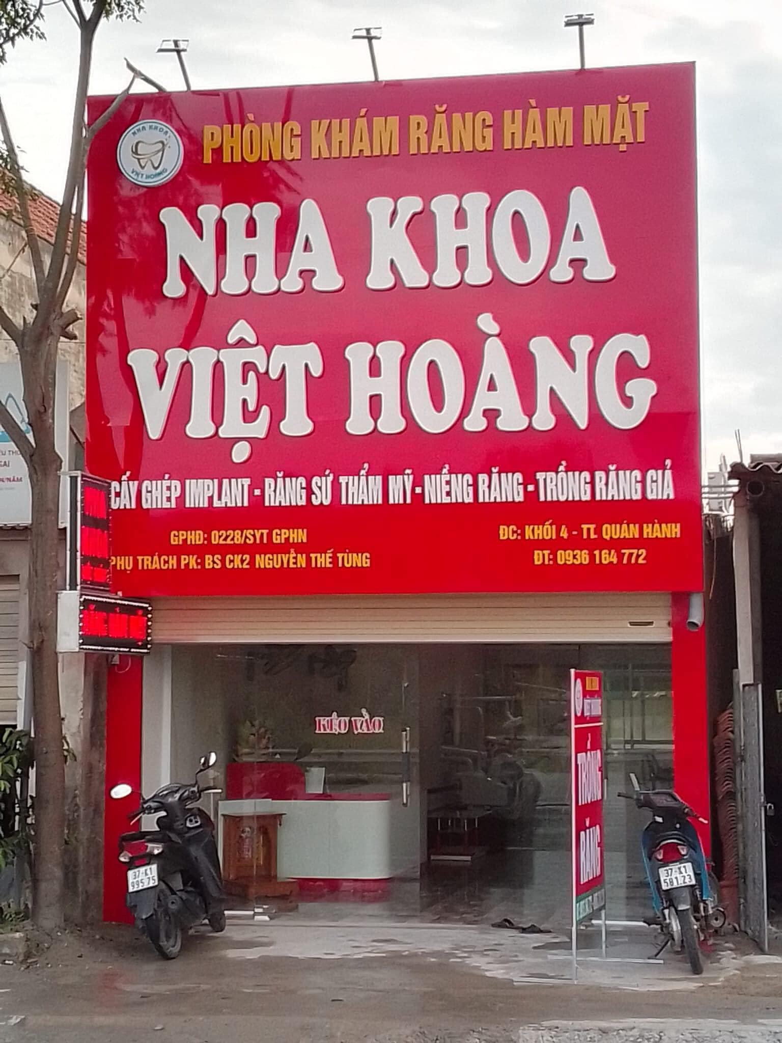 Nha khoa Việt Hoàng luôn đặt khách hàng làm trung tâm với cam kết chữa trị tốt nhất