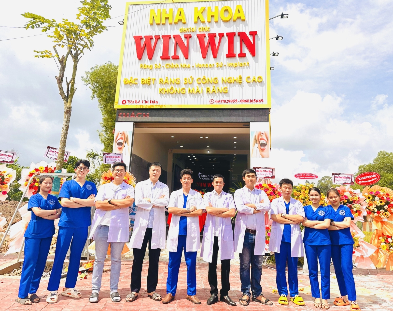 Win Win xây dựng không gian phòng khám theo phong cách hiện đại gần gũi