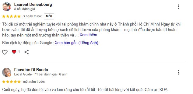 Nha khoa K-Da luôn lắng nghe ý kiến của khách hàng