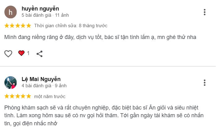 Việt Smile có không gian rộng rãi, thoáng mát, tạo cảm giác thoải mái cho khách hàng