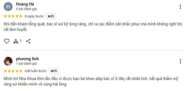 Bệnh nhân đến với nha khoa Kim đều được các bác sĩ tư vấn, lên phác đồ theo nhu cầu riêng của bản thân