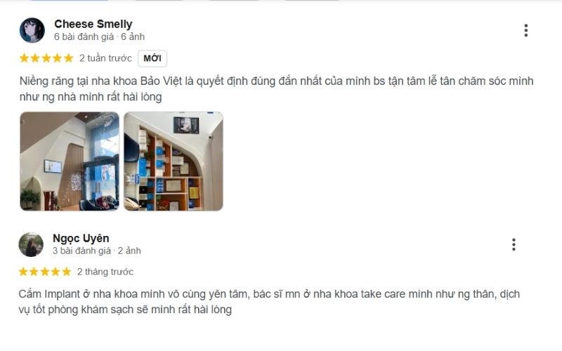 Không gian phòng chờ hiện đại, ấm áp tại nha khoa Bảo Việt