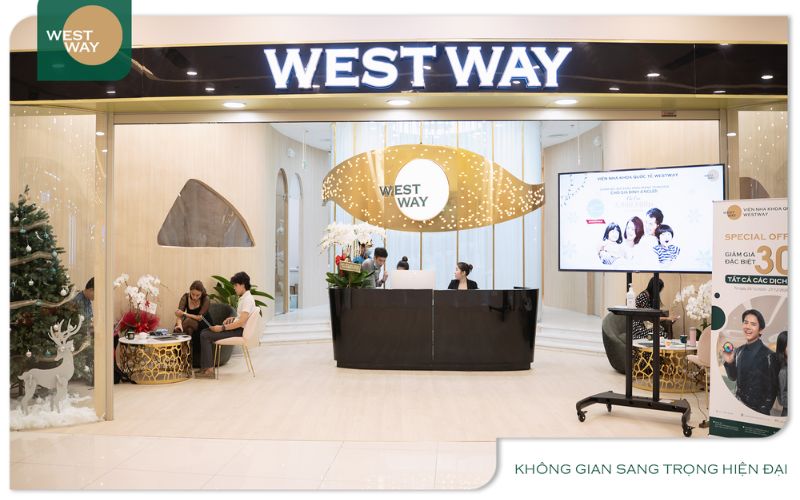 Không gian sang trọng tại nha khoa West Way