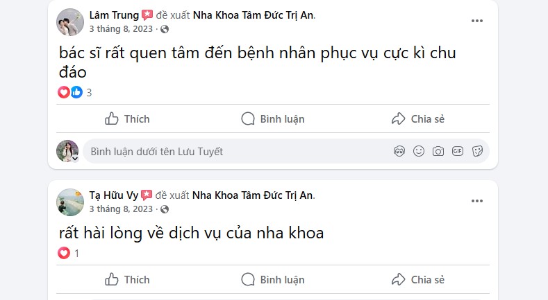 Đội ngũ bác sĩ tại Tâm Đức Trị An là những chuyên gia dày dặn kinh nghiệm và chuyên nghiệp