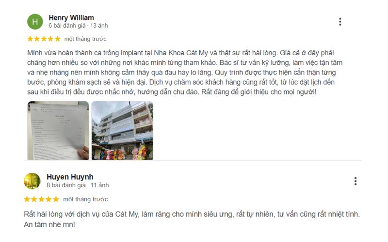 Không gian phòng khám hiện đại tại nha khoa Cát My