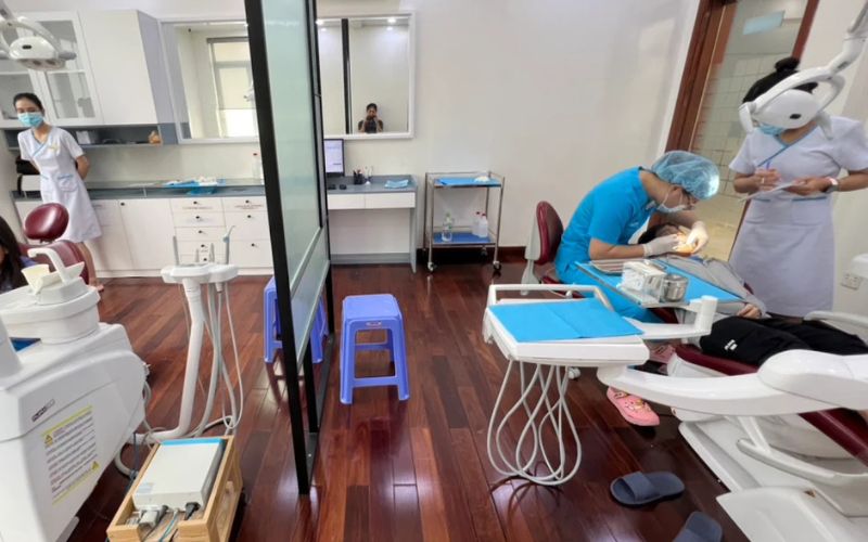 Không gian phòng khám biệt lập tại Nha Khoa Peace Dentistry - CN Quận 7
