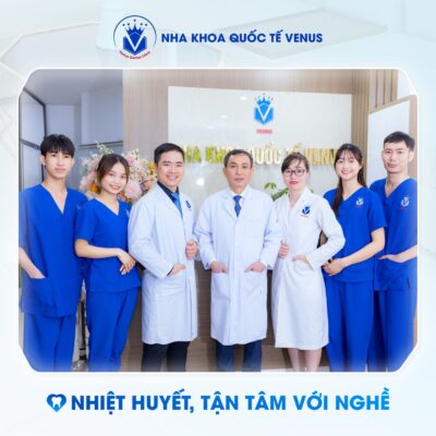 Đội ngũ chuyên gia Venus luôn đảm bảo kết quả tối ưu và sự an tâm cho khách hàng
