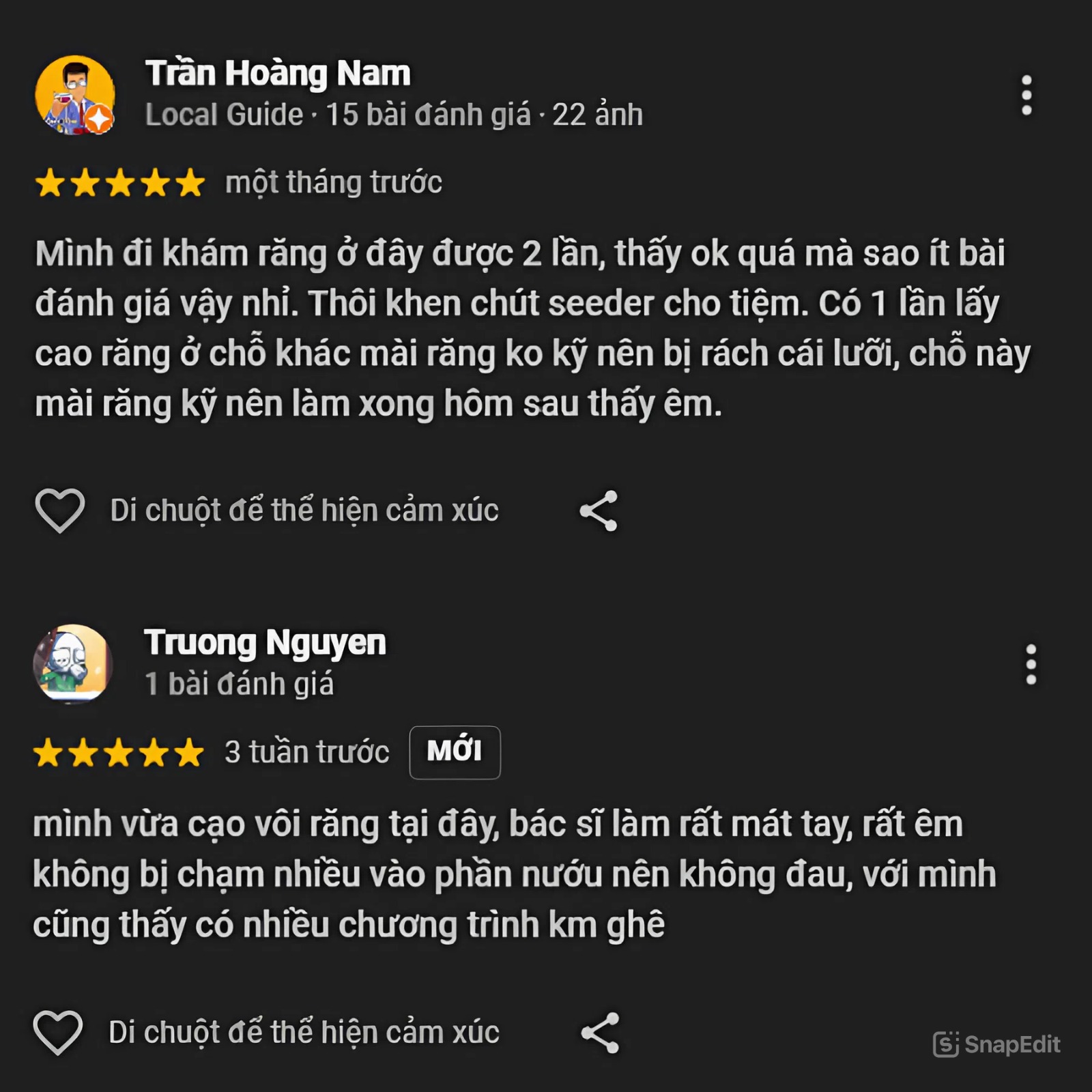 Đánh giá của khách hàng