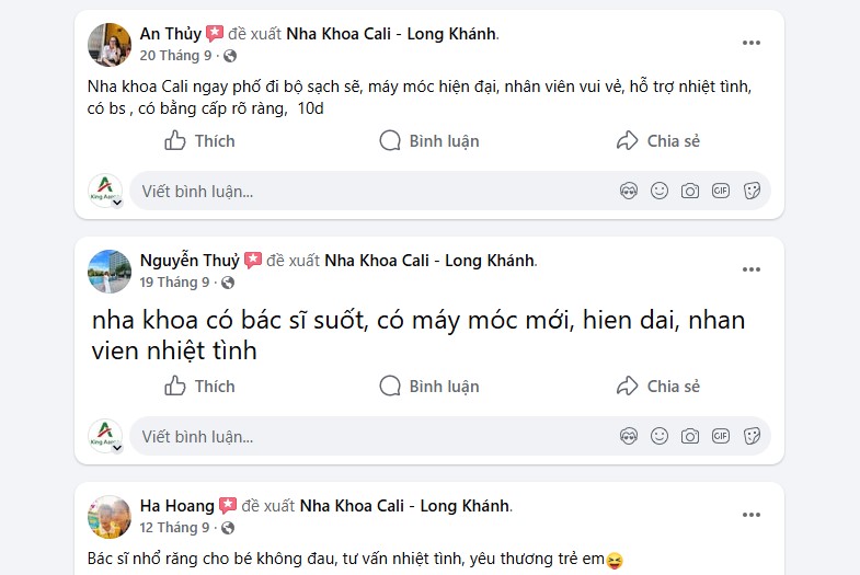 Cali Long Khánh sở hữu đội ngũ bác sĩ và nhân viên giàu kinh nghiệm