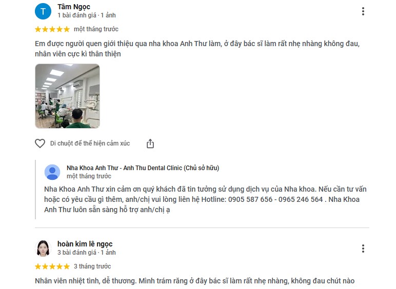 Đánh giá về Anh Thư