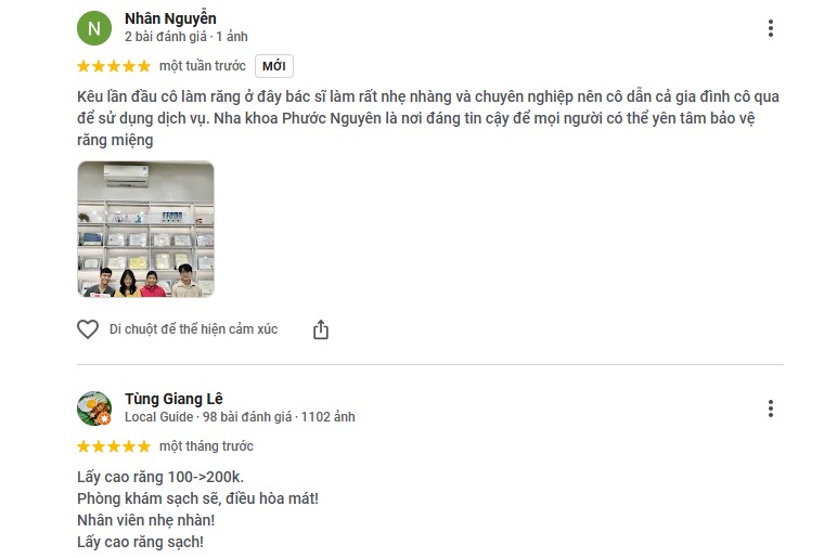 Đánh giá về Phước Nguyên