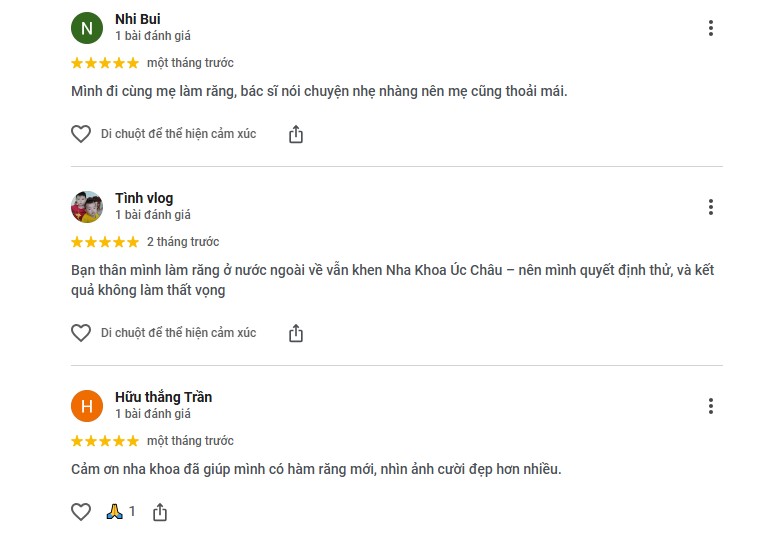 Đánh giá về Úc Châu