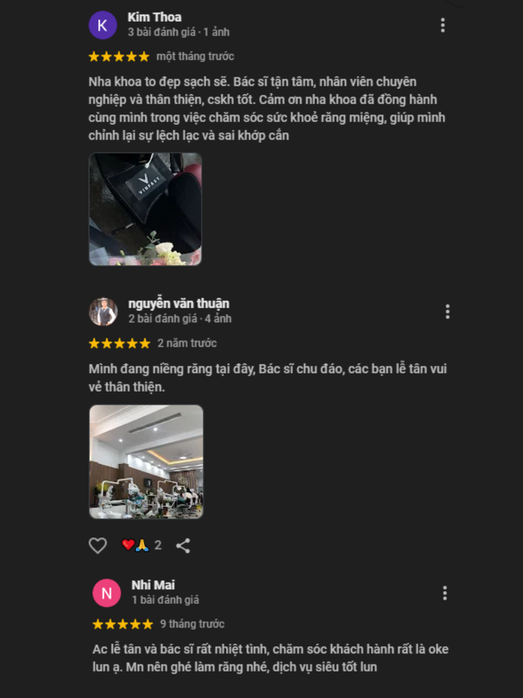 Đánh giá của khách hàng