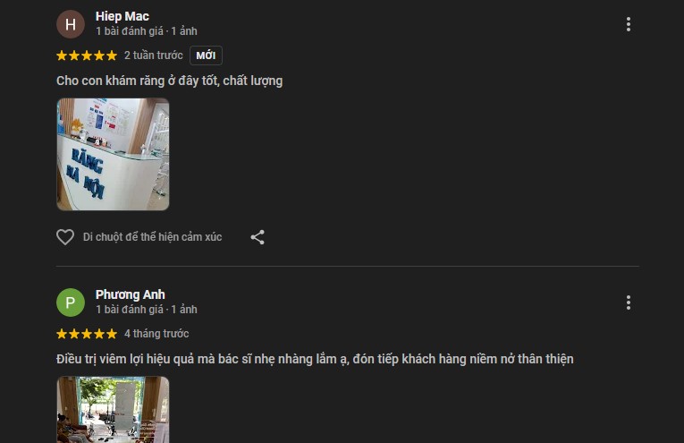 Đánh giá về Răng Hà Nội