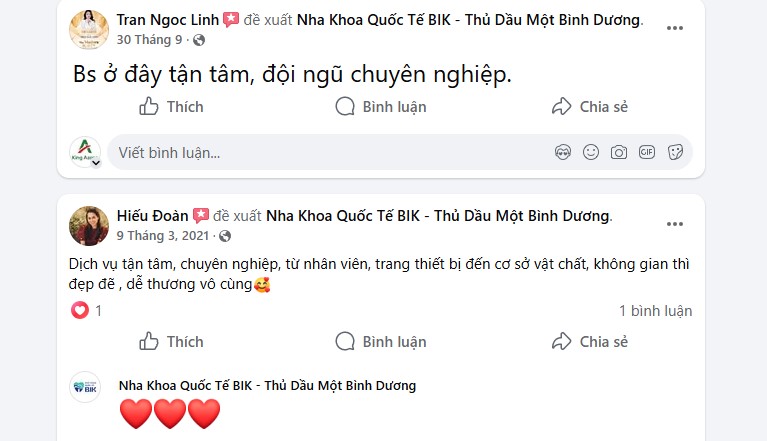Đánh giá về BIK