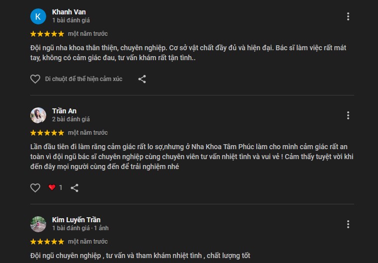 Đánh giá về Tâm Phúc