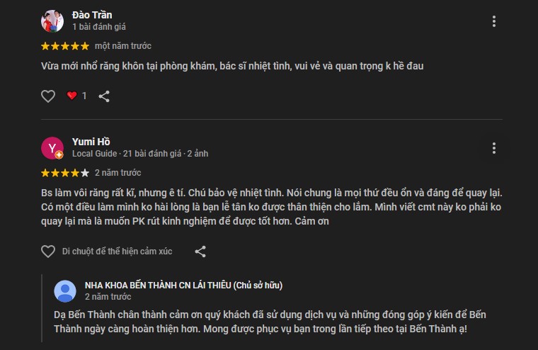 Đánh giá về Bến Thành