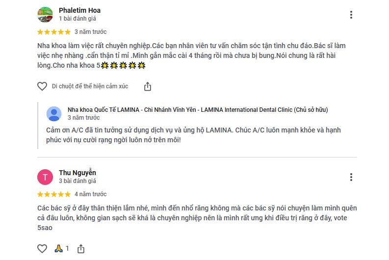 Đánh giá về Lamina