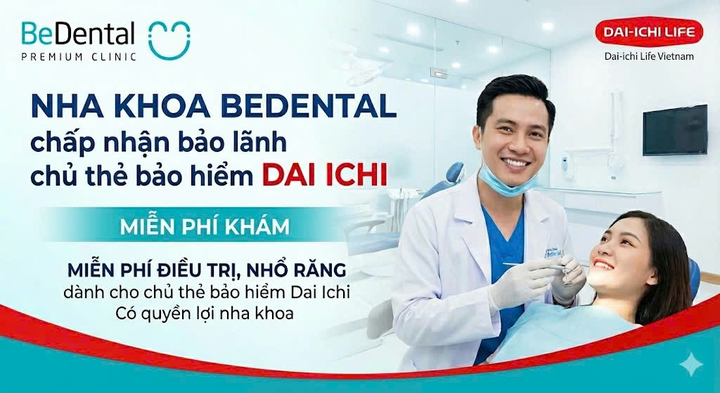 Nha khoa BeDental: Địa chỉ được khách hàng trong và ngoài nước tin chọn Bedental chủ trương hợp tác chặt chẽ với các đơn vị bảo hiểm giảm gánh nặng tài chính cho khách hàng
