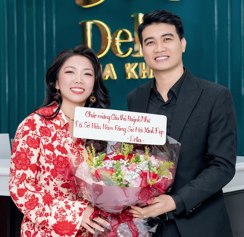 Nha khoa Delia chuẩn Đức 5 sao cho nụ cười an tâm dài lâu Cầu thủ Huỳnh Như
