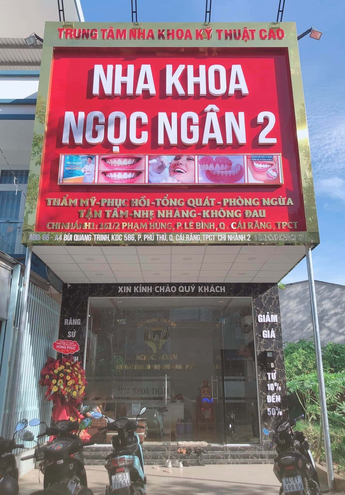 Review nha khoa ở Cái Răng nhiều lượt đánh giá từ người dùng Ngọc Ngân là địa chỉ nha khoa ở Cái Răng quen thuộc của đông đảo người dân