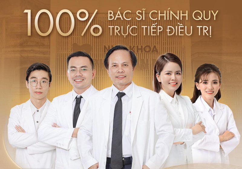 Top 4 bác sĩ Răng Hàm Mặt ở Huế uy tín và giỏi chuyên môn BS CKII Lê Quý Thảo (ở giữa) là “cây đại thụ” trong ngành nha khoa ở Huế