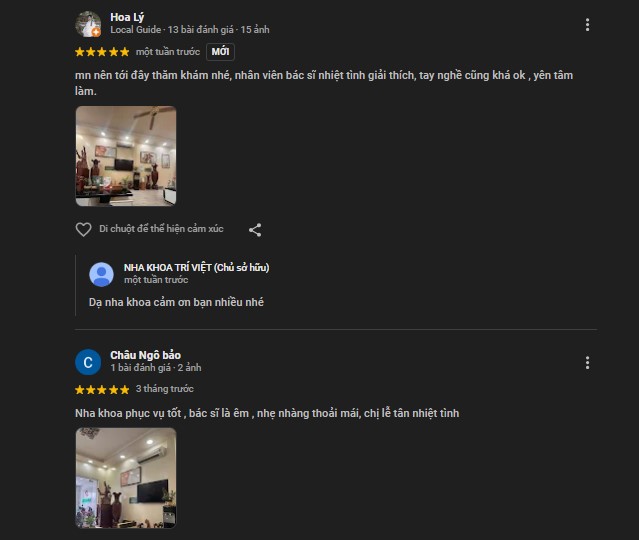 Gợi ý 5 nha khoa bọc răng sứ Gò Vấp không nên bỏ qua Đánh giá của khách hàng