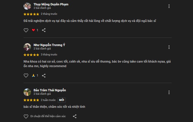 TOP 5 nha khoa có dịch vụ bọc răng sứ ở Huế chất lượng Đánh giá của khách hàng
