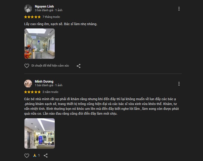 Hệ thống nha khoa Medlatec - MedDental: Chuyên gia chăm sóc răng miệng an toàn và tận tâm Khách hàng phản hồi tích cực về nha khoa